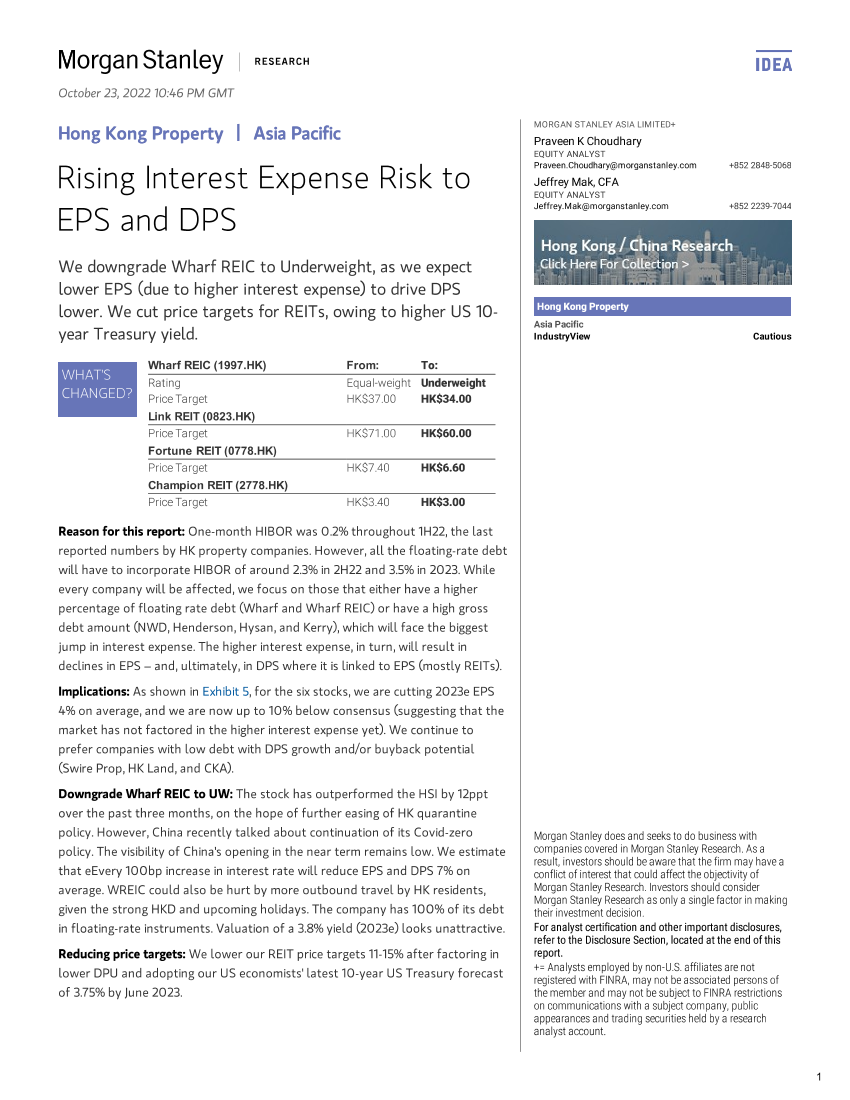 2022-10-23-Morgan Stanley-Hong Kong Property Rising Interest Expense Risk to EPS and ...-988564812022-10-23-Morgan Stanley-Hong Kong Property Rising Interest Expense Risk to EPS and ...-98856481_1.png